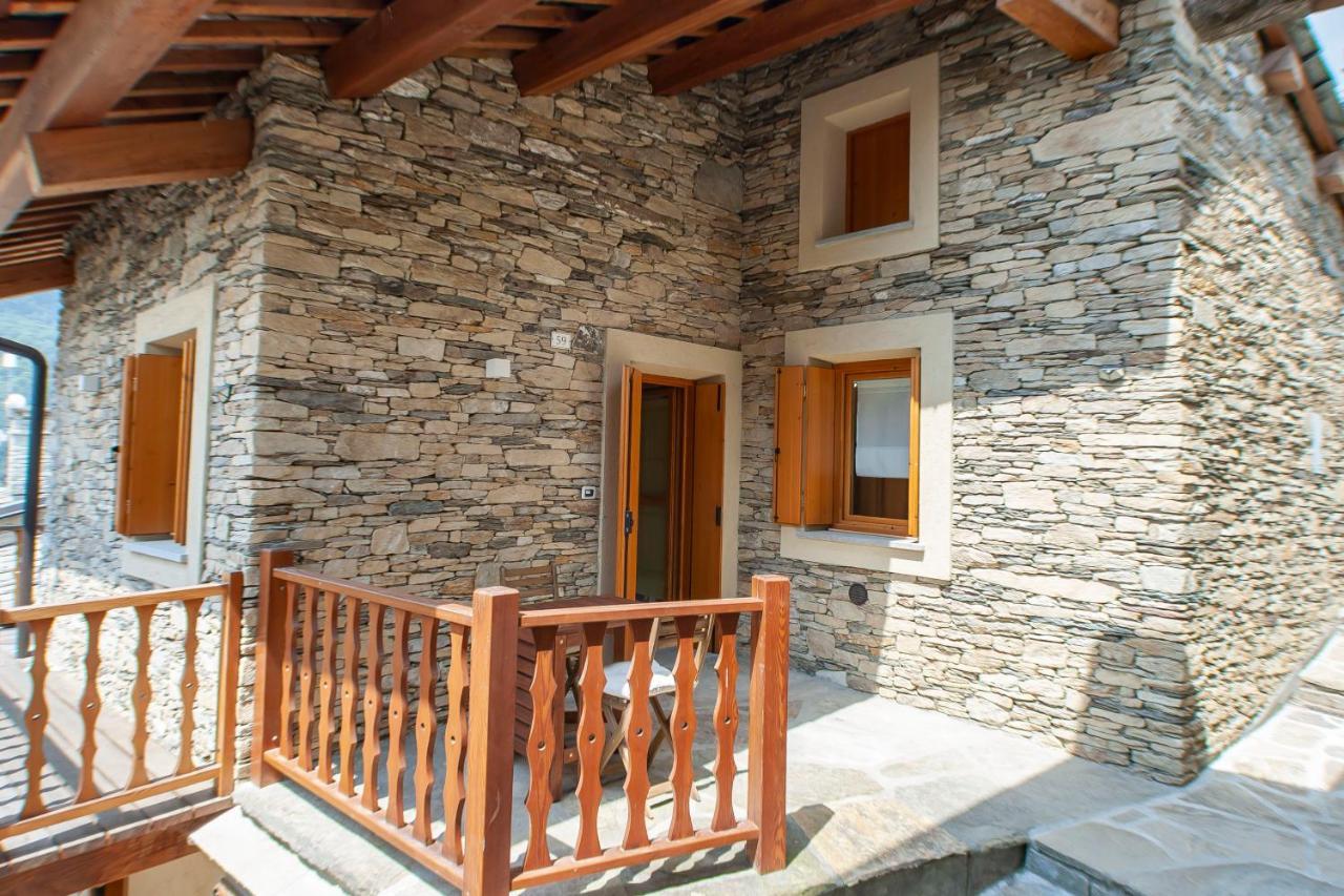 Allo Villo Lovely Apartment Ostana Exterior photo